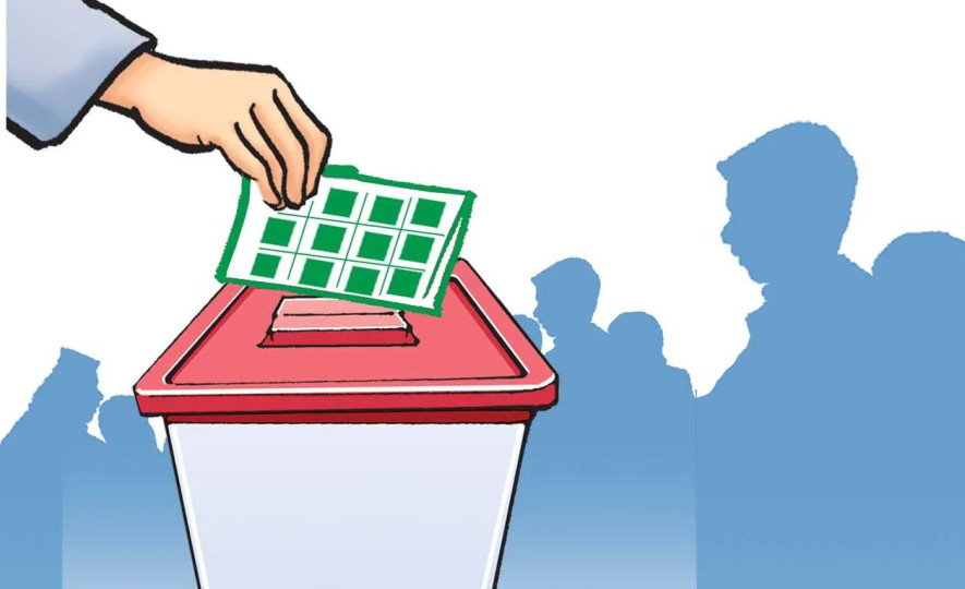 दोलखाका १० वटा मतदान केन्द्रमा आज पुनः मतदान हुँदै