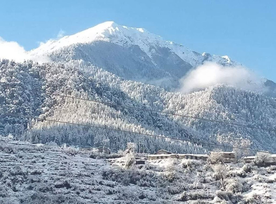 हिमपातले जुम्लाको विद्युत् सेवा अवरुद्ध