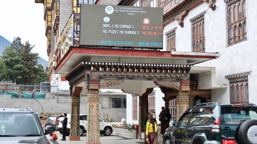 भुटानको सेयर बजार पछिल्लो ७ महिनादेखि साइडवेजमा