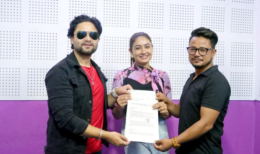 ‘किन लाग्छ माया’ निर्माणको घोषणा, धिरेनदेखि मिस पबीसम्म पर्दामा